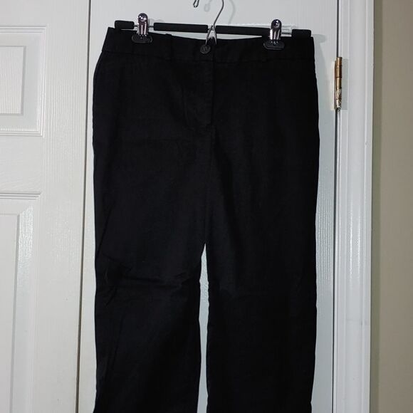 Talbots black The Perfect Crop Pant  Sz 2 NWOT - Picture 3 of 7
